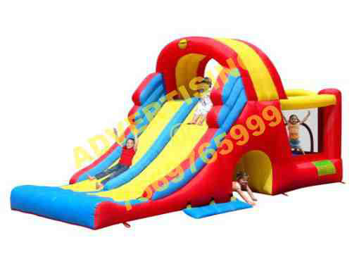 inflatable sliding  bouncy